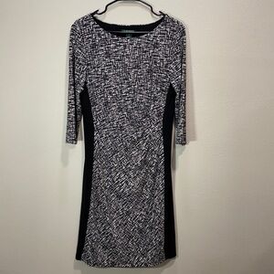 Lauren Ralph Lauren jersey‎ dress midi ruched